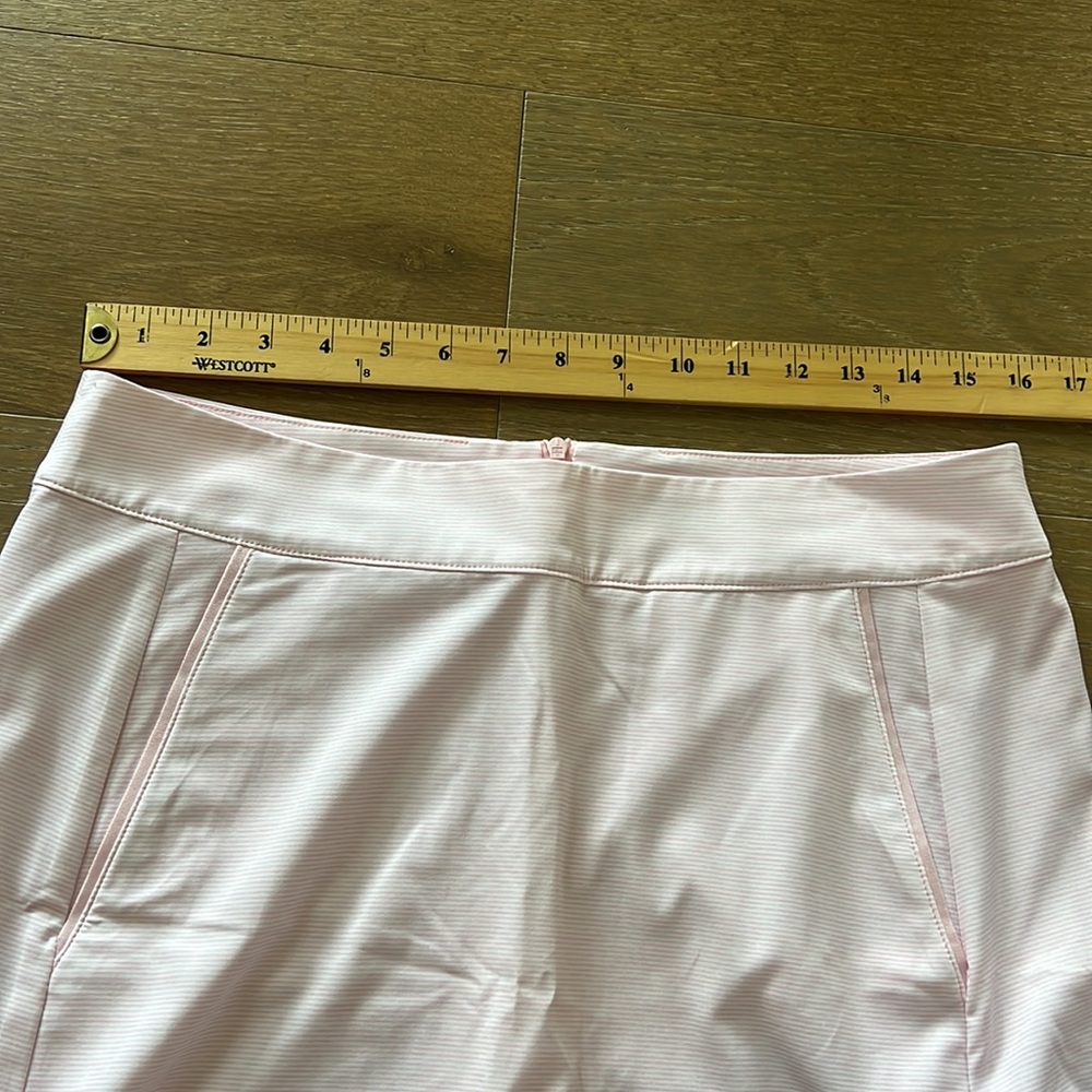 NWOT Vineyard Vines Pink Performance Striped Skirt/Skort | M - Picture 9 of 11